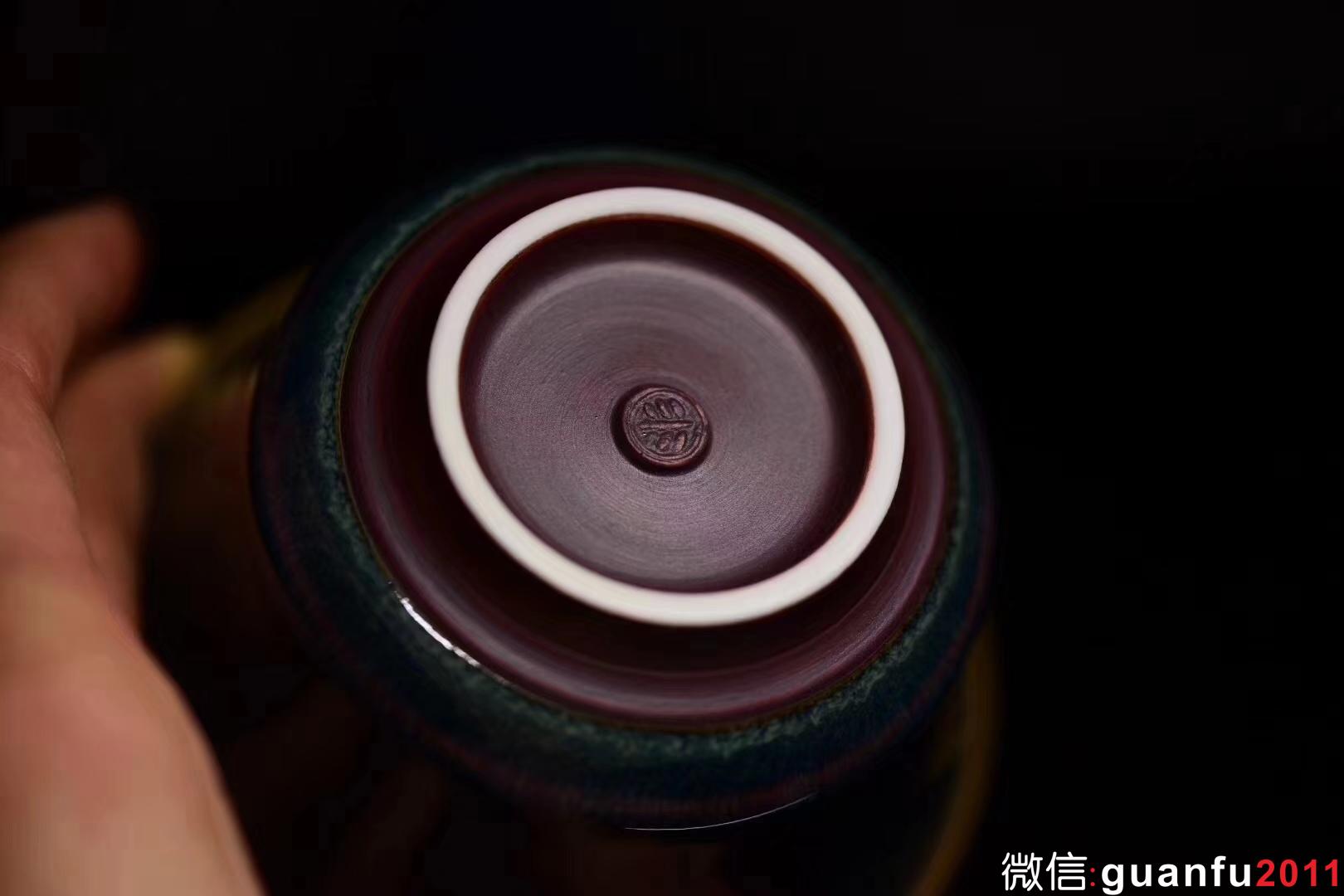 范澤鋒：星月盞 夢之藍 口徑:9高：5