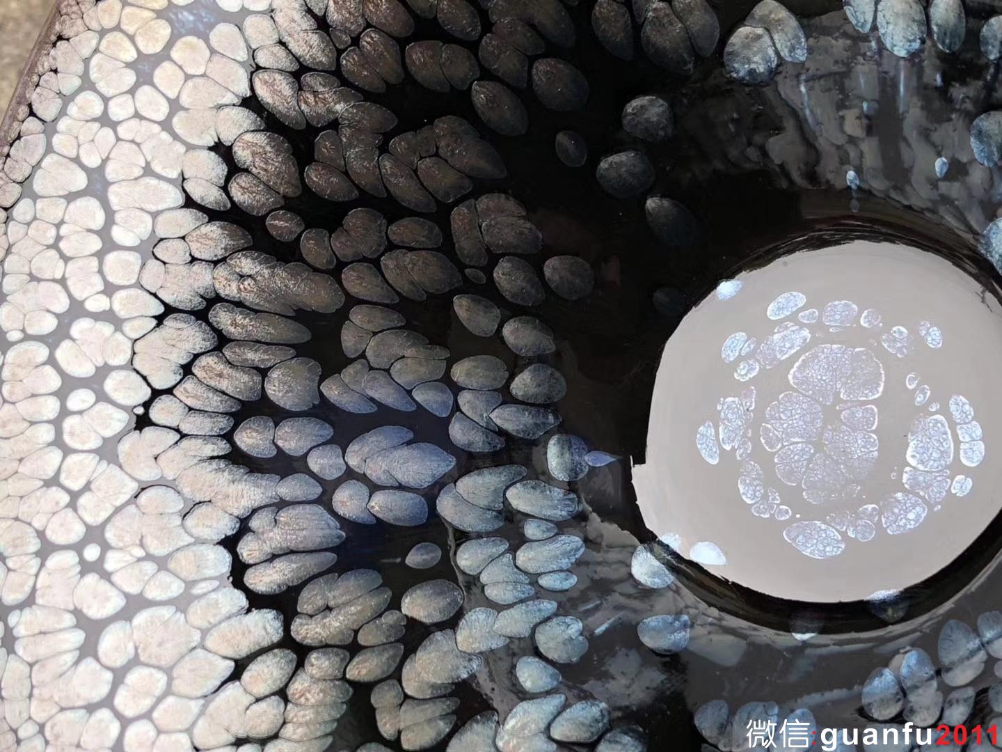 李昌海老師 第一件 鷓鴣斑大器  鷓鴣斑 晶鉆體一流  口：18.8高：7.5