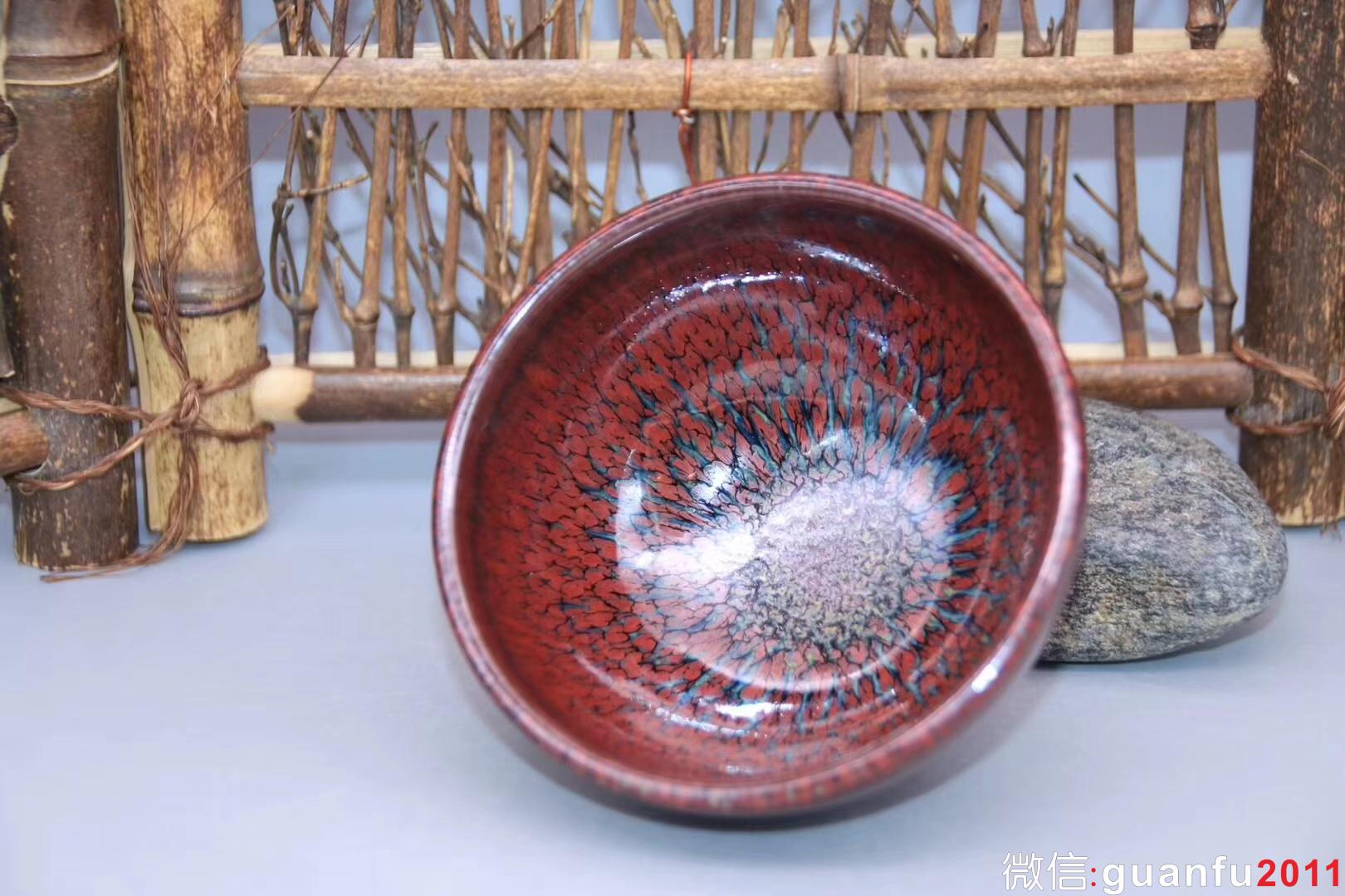 臺(tái)灣-陶藝家 郭明慶老師 紅鷓鴣斑