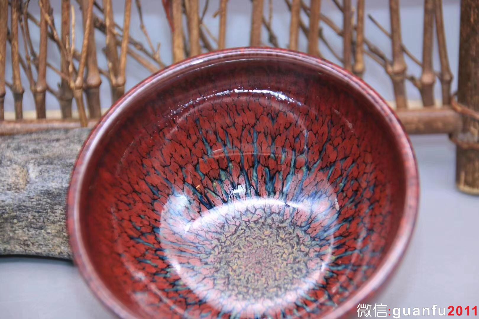 臺(tái)灣-陶藝家 郭明慶老師 紅鷓鴣斑