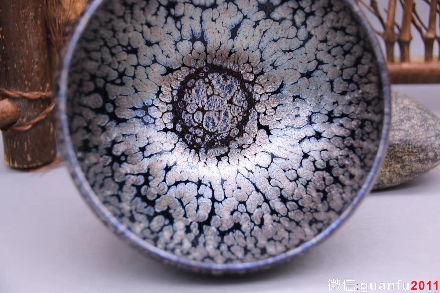 黎祥：大缽·鷓鴣斑茶盞，完美無瑕精品。9.5cm 5.8cm