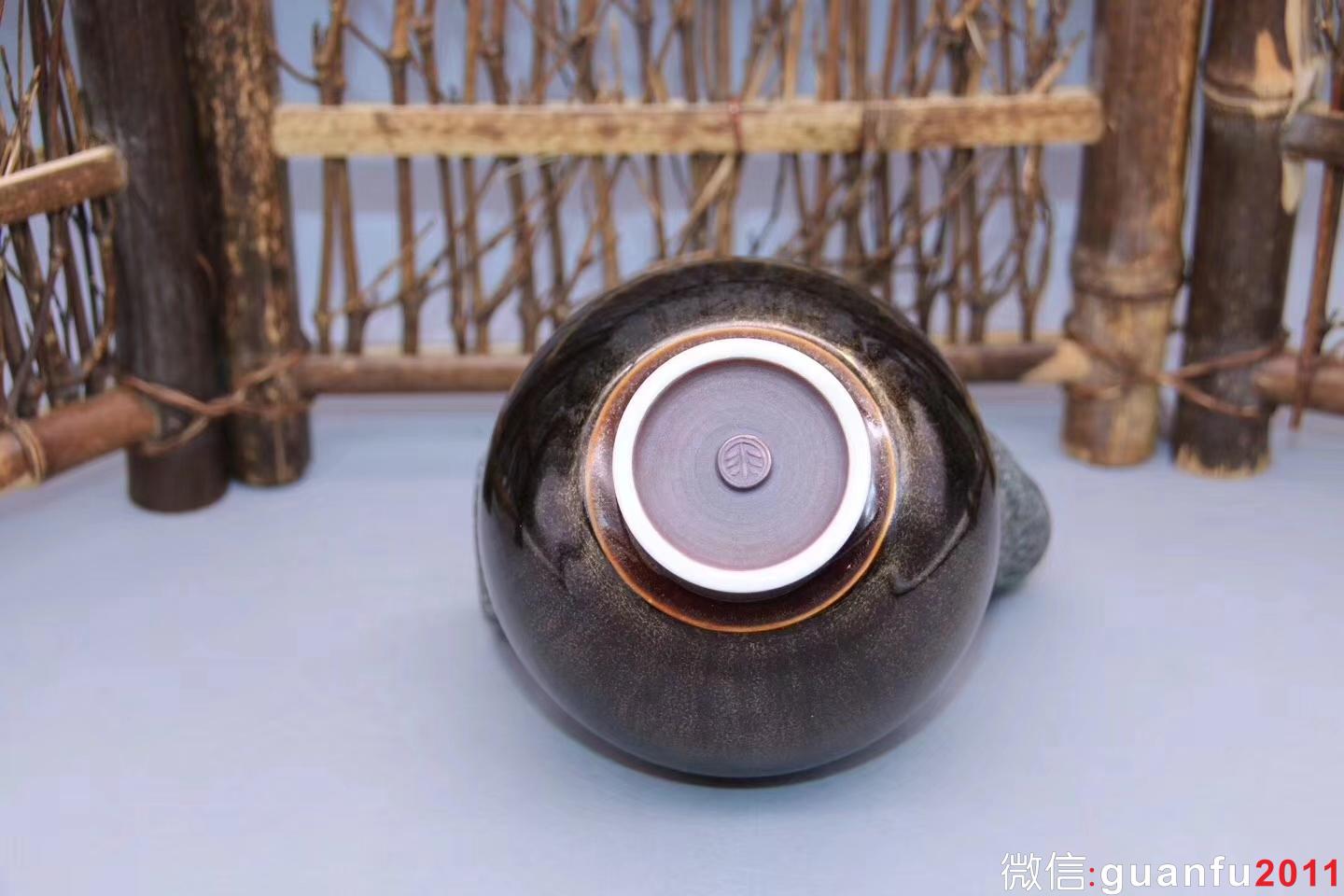 范澤鋒老師新品:金絲玉毫系列·黑金、收藏品茗把玩佳作，8.5cm 6cm