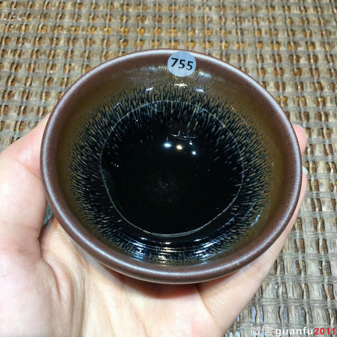 葉禮旺老師 金兔毫斂口盞：口徑8*4