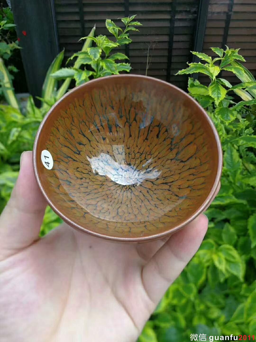 張家華 鷓鴣斑：口徑9*4.8