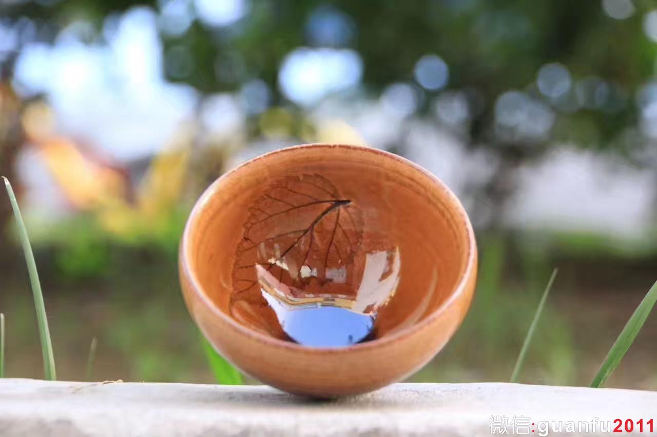 趙雄老師 玉葉盞 口徑9 高5.5