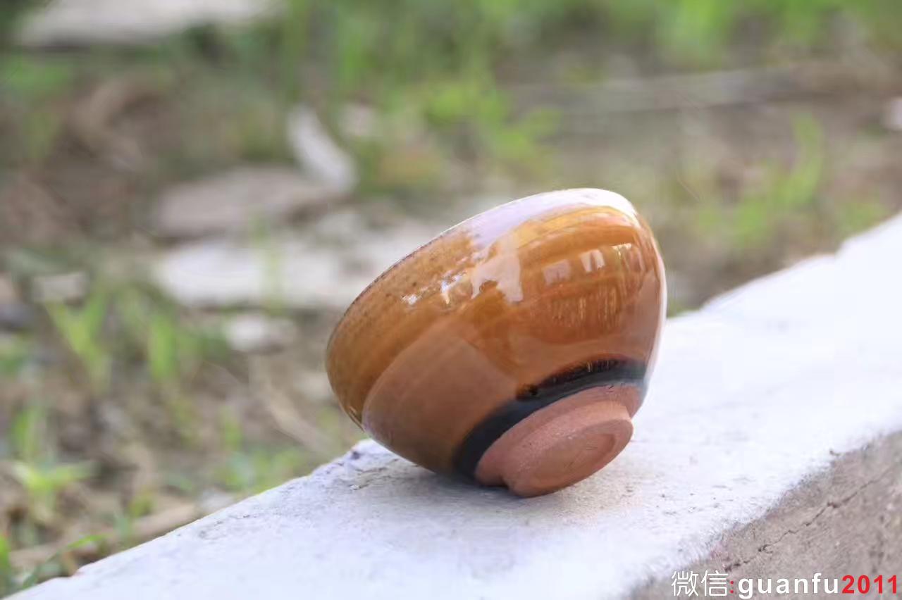 趙雄老師 玉葉盞 口徑9 高5.5