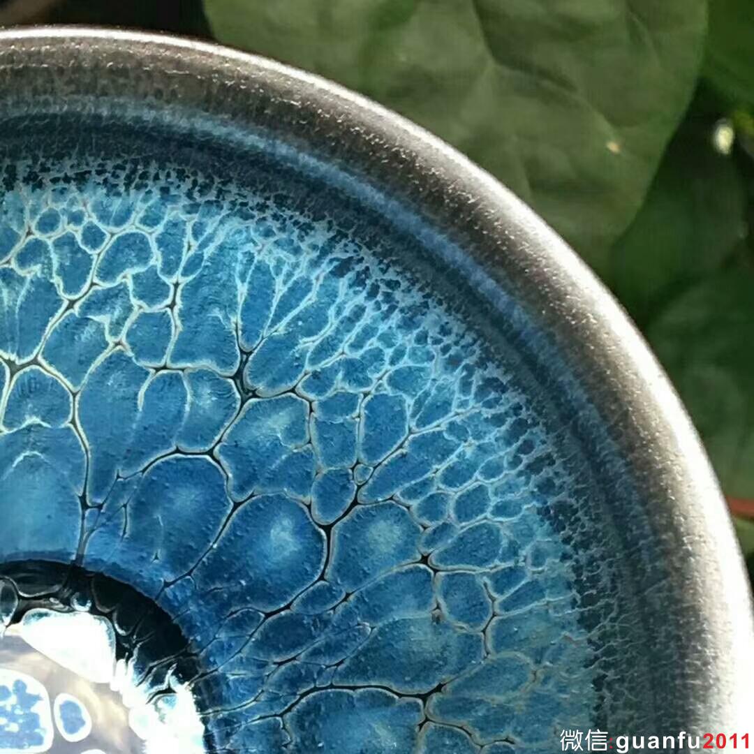 范德有老師 藍(lán)蓮花：口徑8.6*5.6