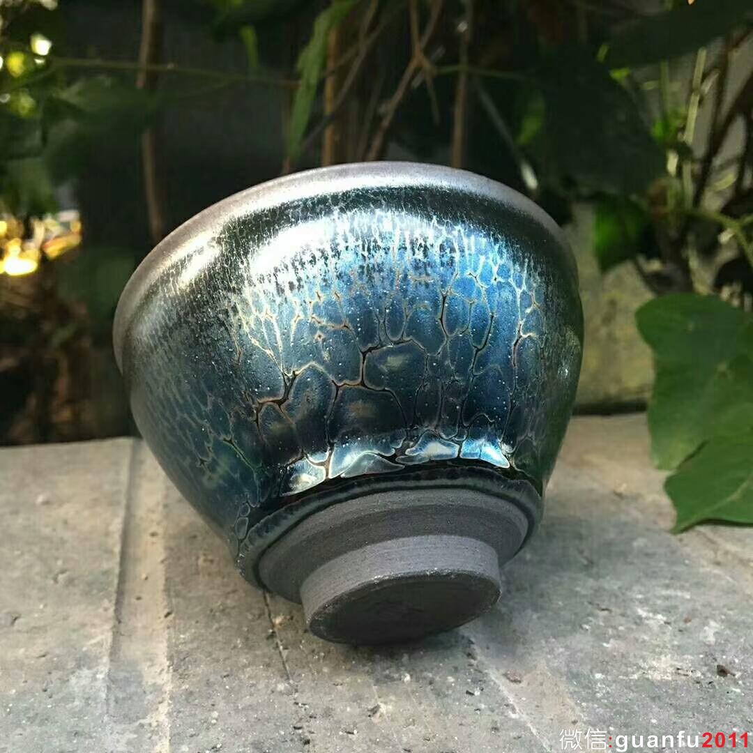 范德有老師 藍(lán)蓮花：口徑8.6*5.6