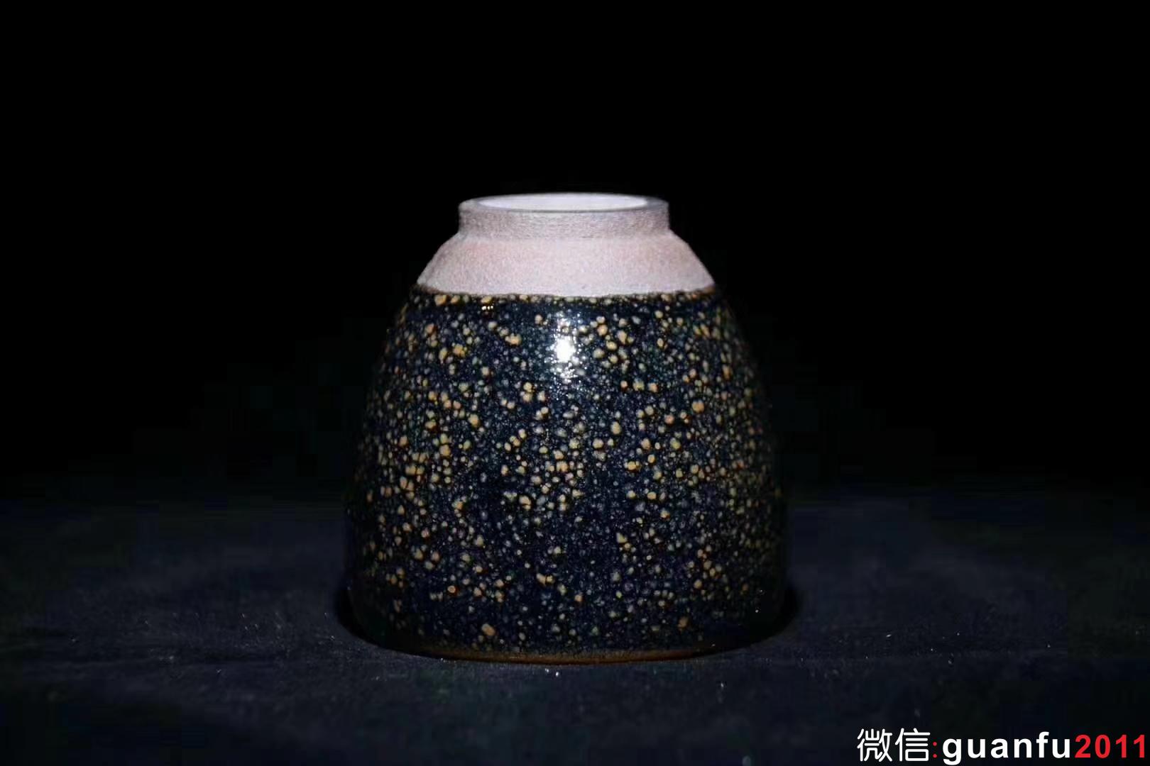 廖銘老師 夜幕 聞香杯6.5X6.8