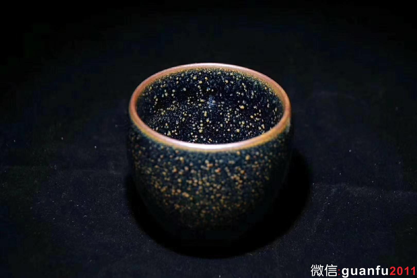 廖銘老師 夜幕 聞香杯6.5X6.8
