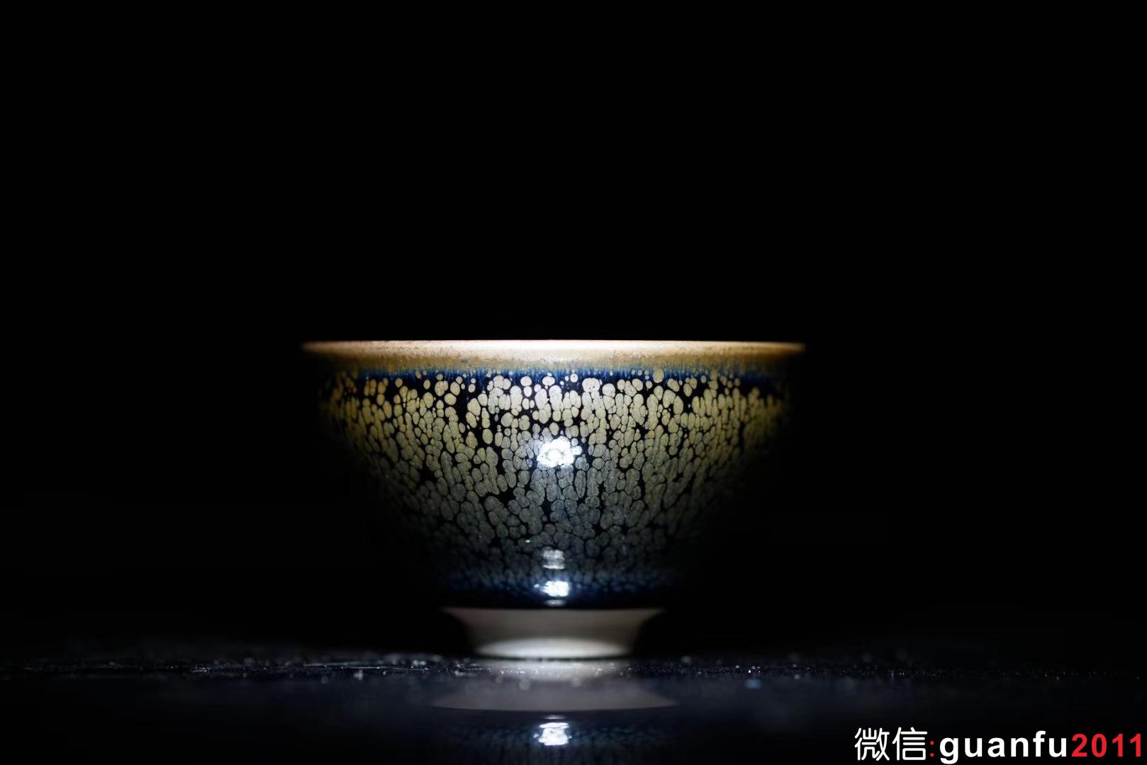 劉永輝師傅作品 山雨|鷓鴣斑束口盞