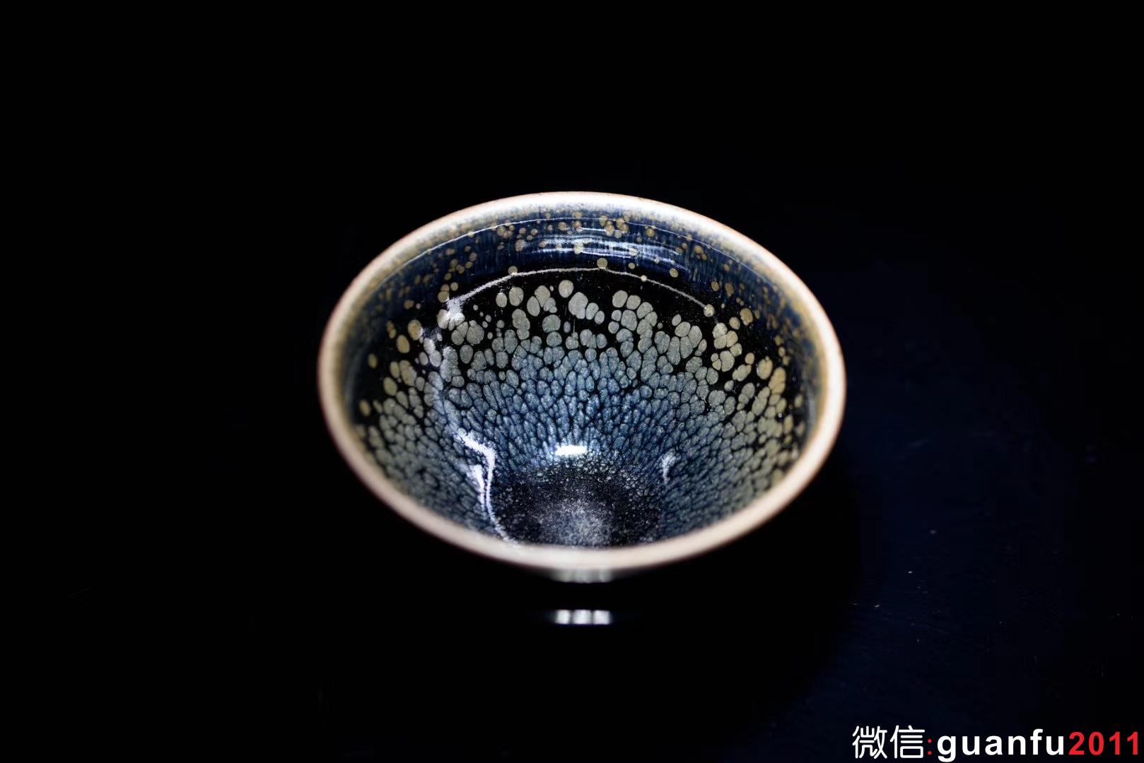 劉永輝師傅作品 山雨|鷓鴣斑束口盞