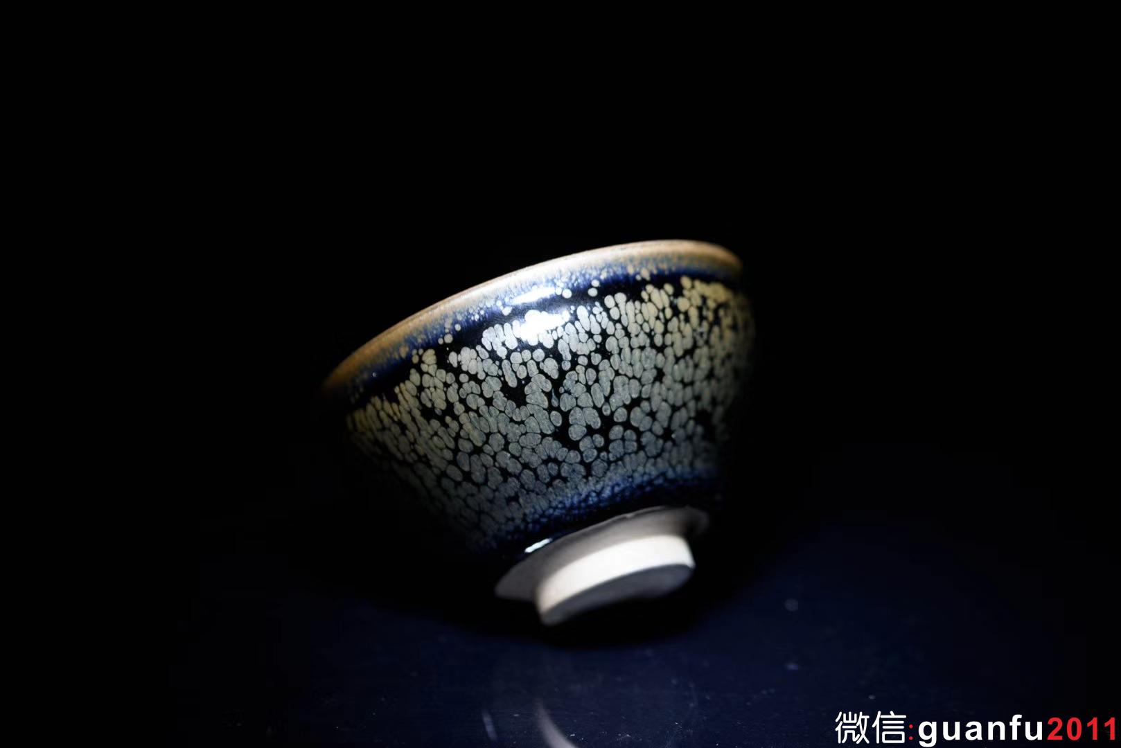 劉永輝師傅作品 山雨|鷓鴣斑束口盞