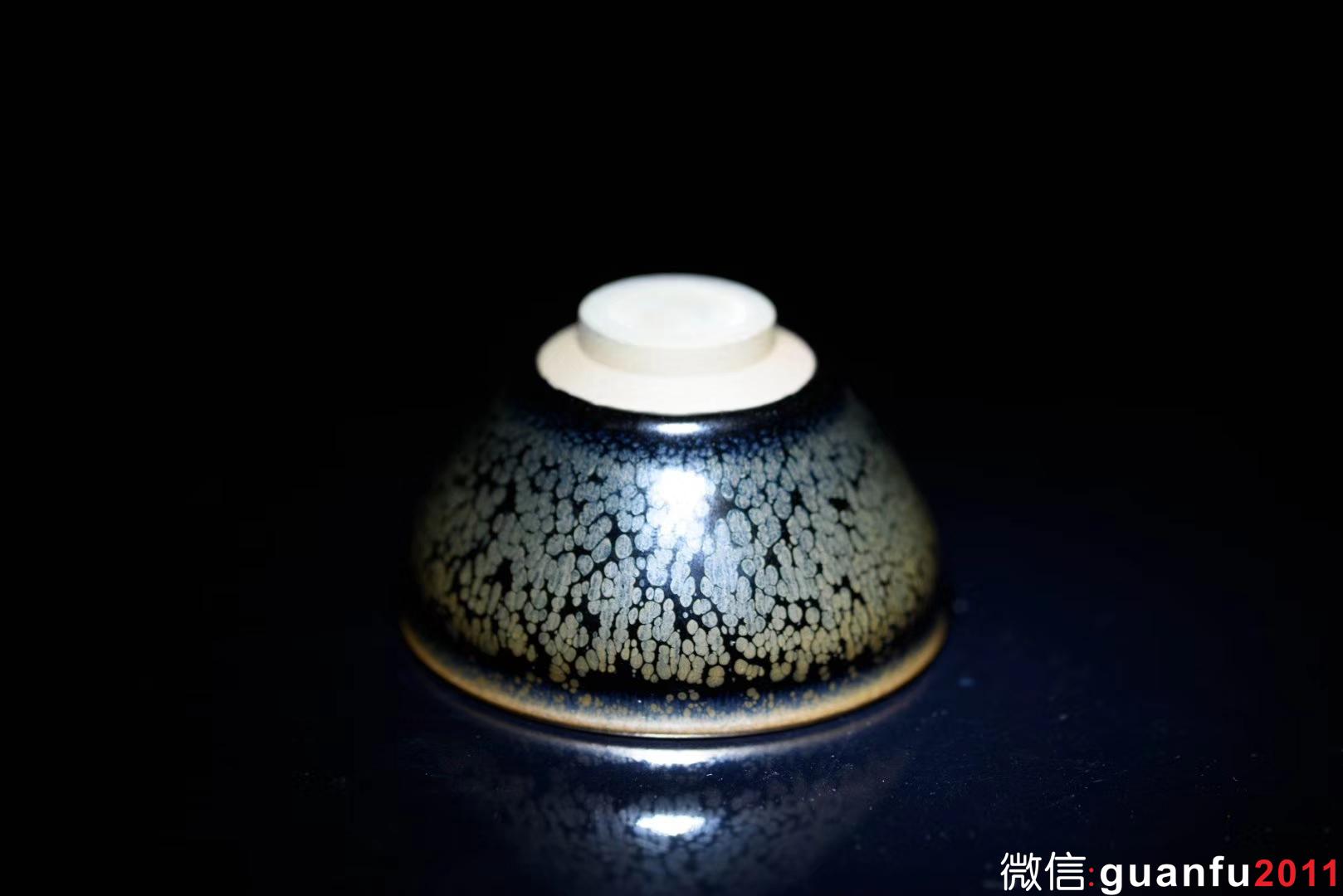 劉永輝師傅作品 山雨|鷓鴣斑束口盞