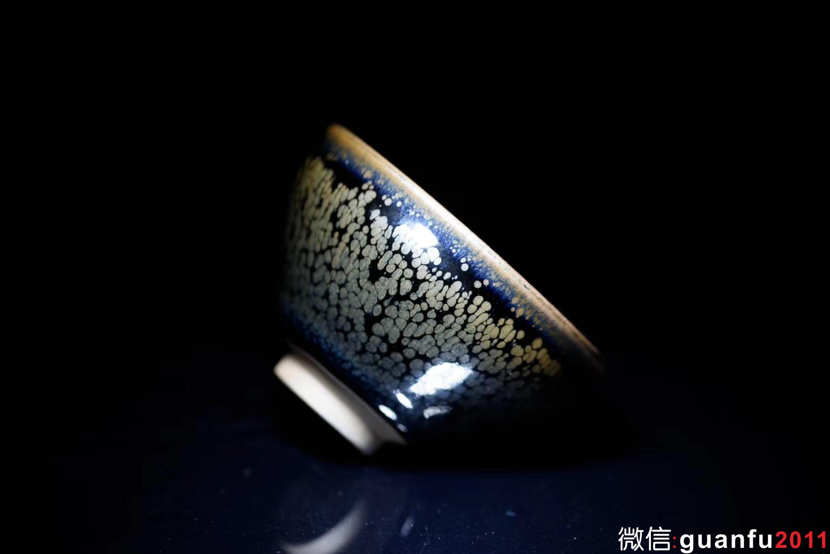 劉永輝師傅作品 山雨|鷓鴣斑束口盞