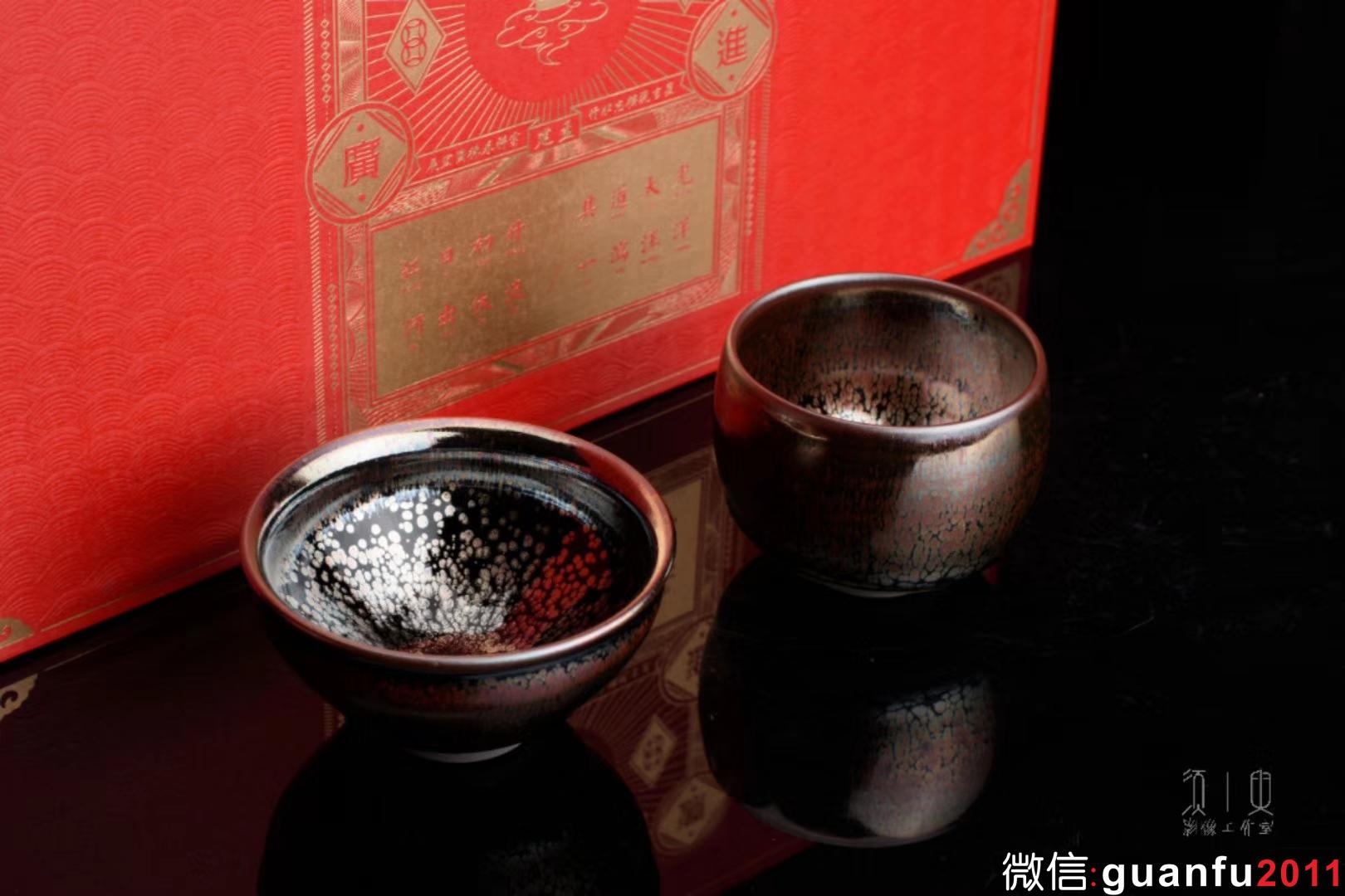 李盞工坊|李遠興老師 紫霞——彩金對杯