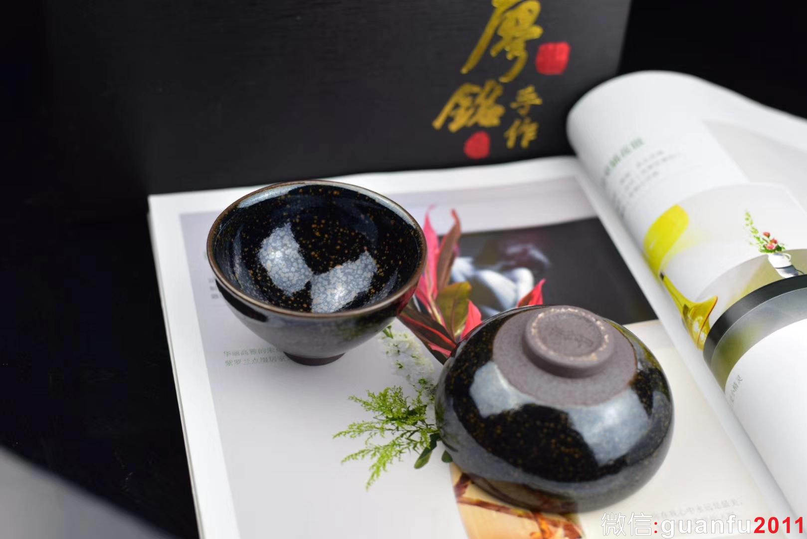 建窯四杰|廖銘老師 夜幕?對杯