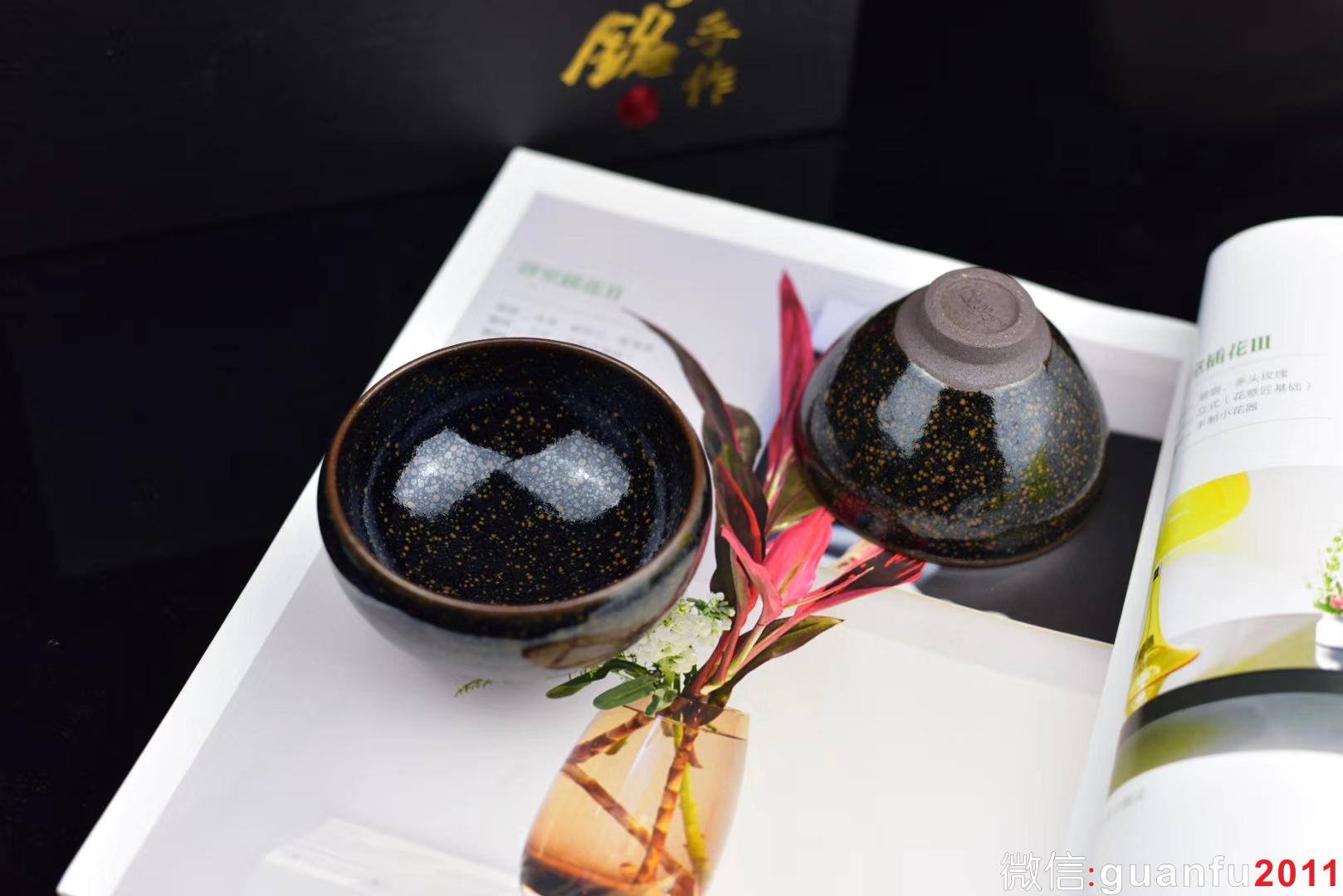 建窯四杰|廖銘老師 夜幕?對杯