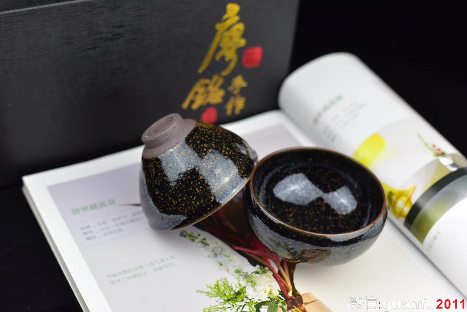 建窯四杰|廖銘老師 夜幕?對杯