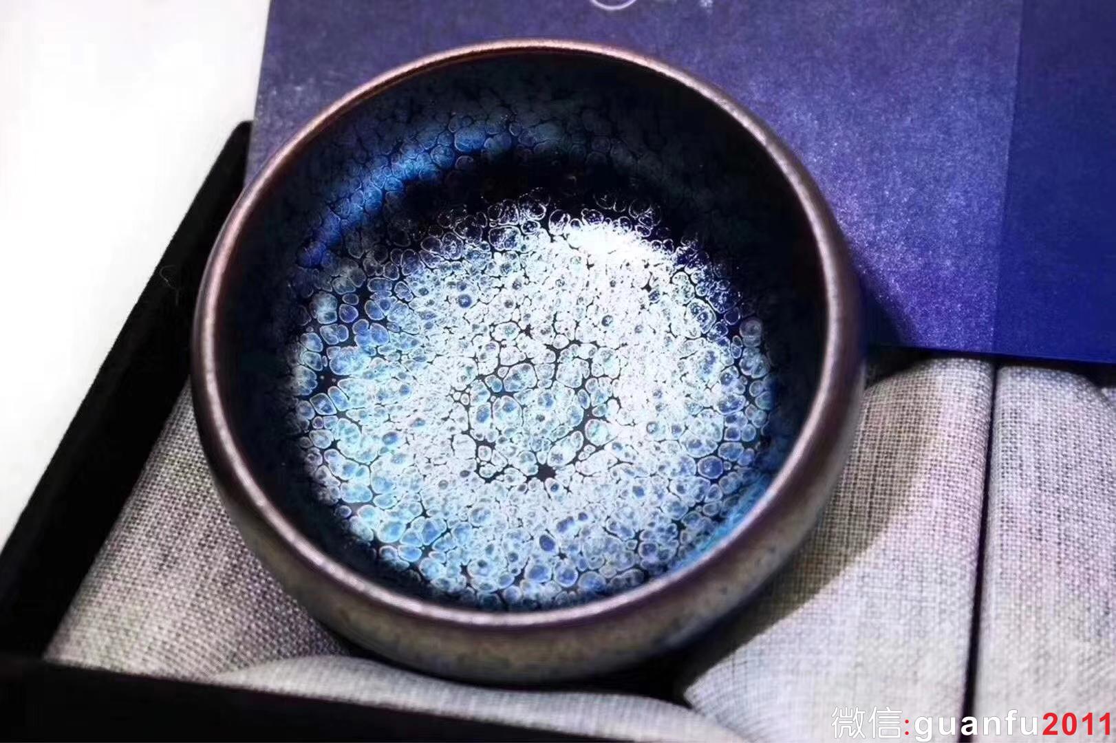 財窯 四杰之一 劉學(xué)財老師 滿天星對杯