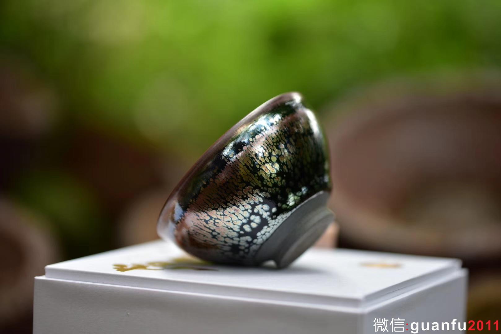 李盞工坊 李遠興老師  紫霞束口盞