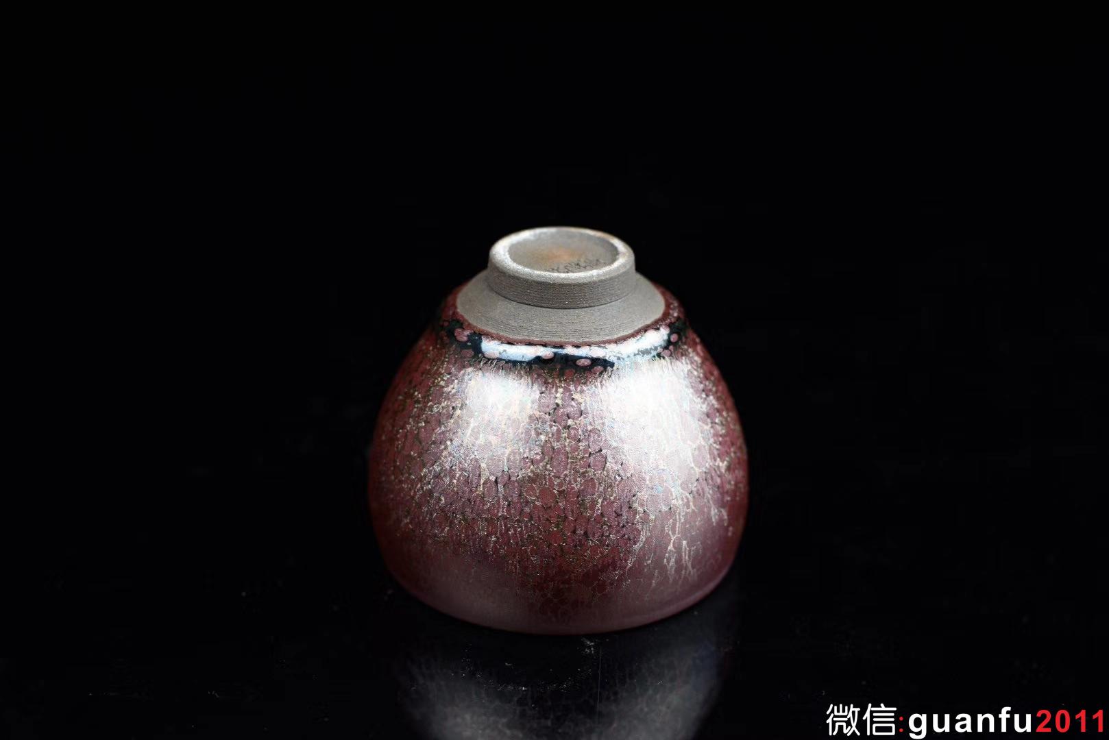 盞藝坊 劉永輝老師手作 彩金異毫雞蛋杯