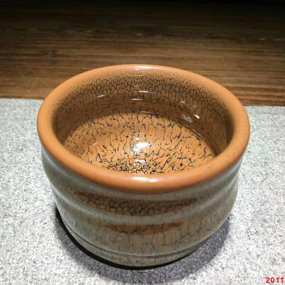 國家級大師～陳大鵬老師作品：黃鷓鴣斑竹節(jié)杯！