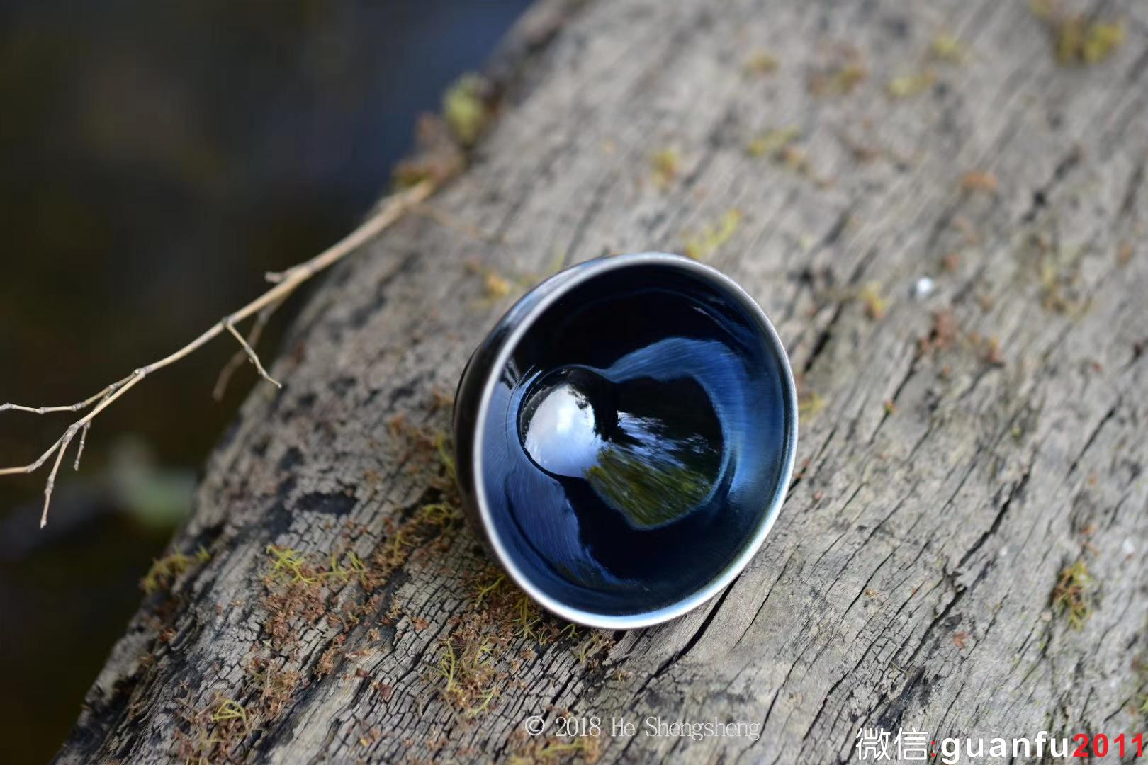 羅仁杰老師手作「幽蘭」藍毫