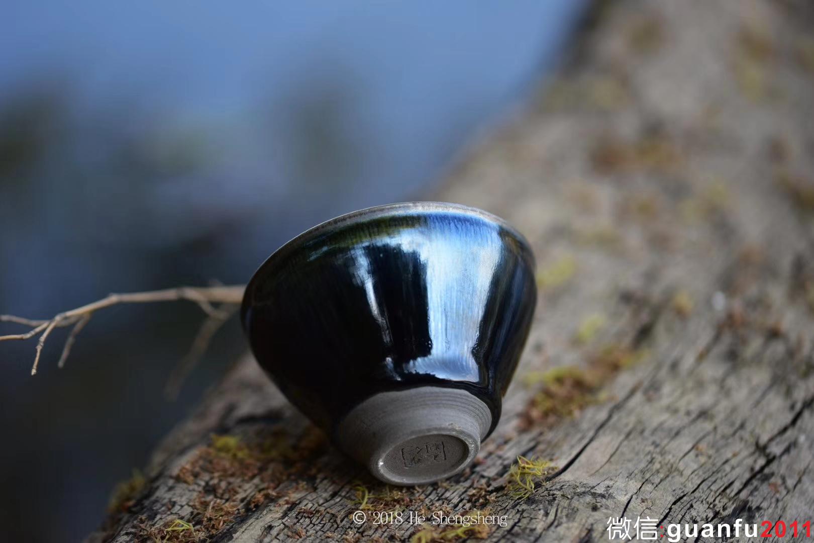 羅仁杰老師手作「幽蘭」藍毫