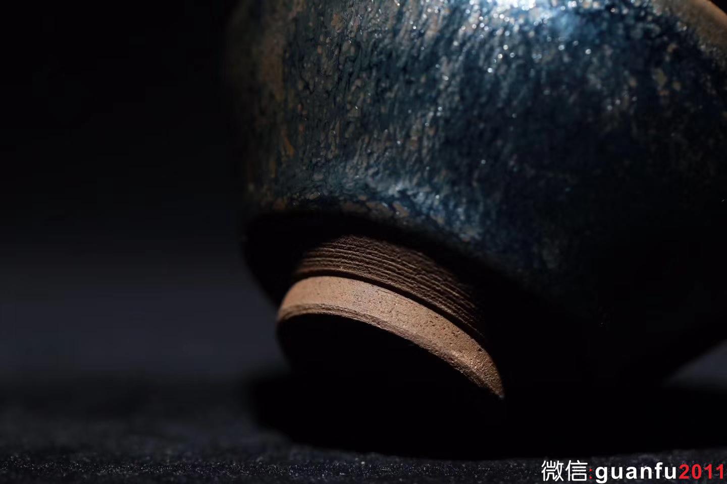 孫建興老師 早期油滴 束口盞 8.9口徑