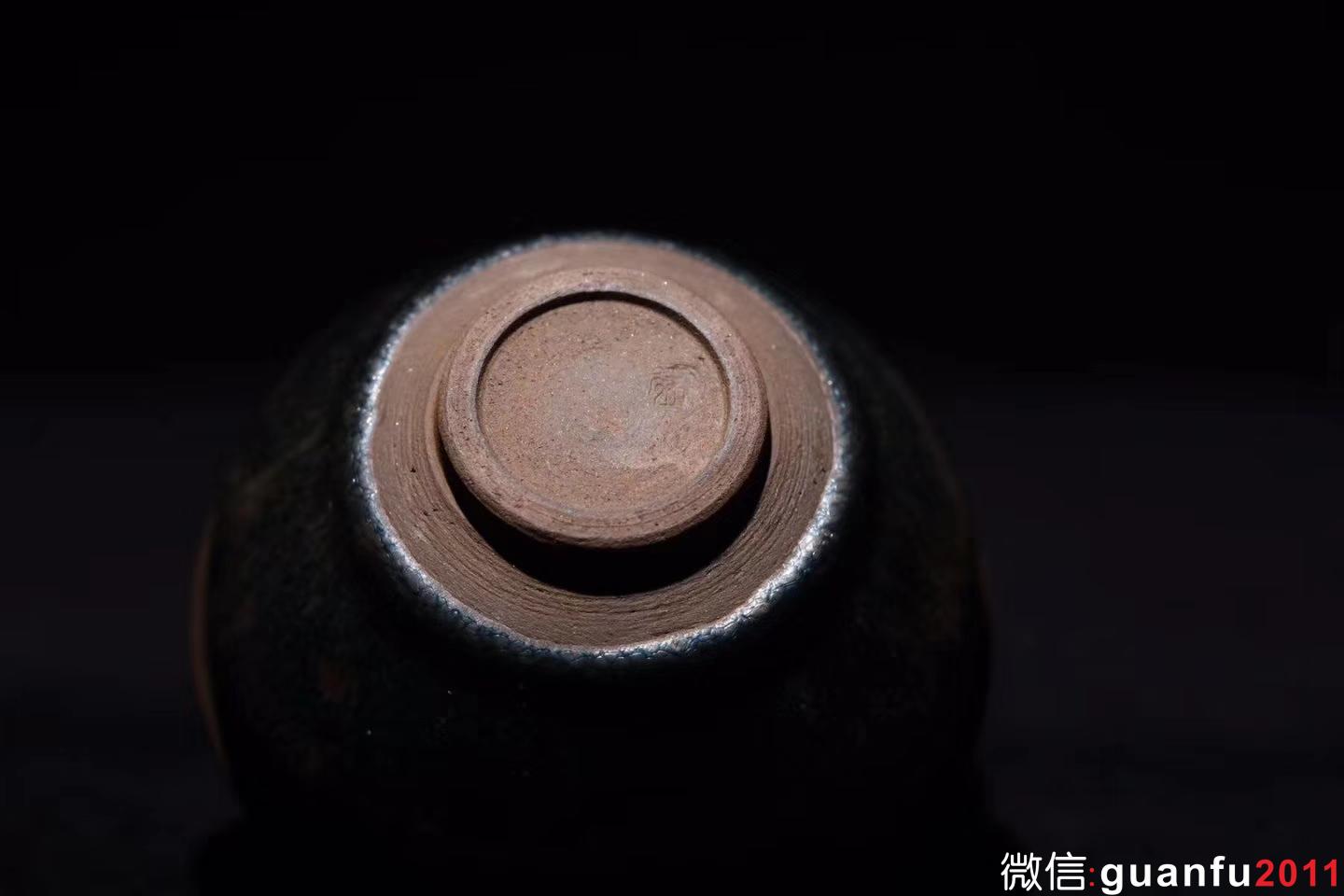 孫建興老師 早期油滴 束口盞 8.9口徑