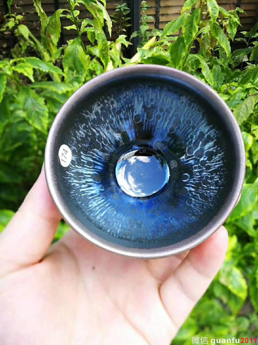 吳立主曜變滴 口徑:8.2  高:5.0