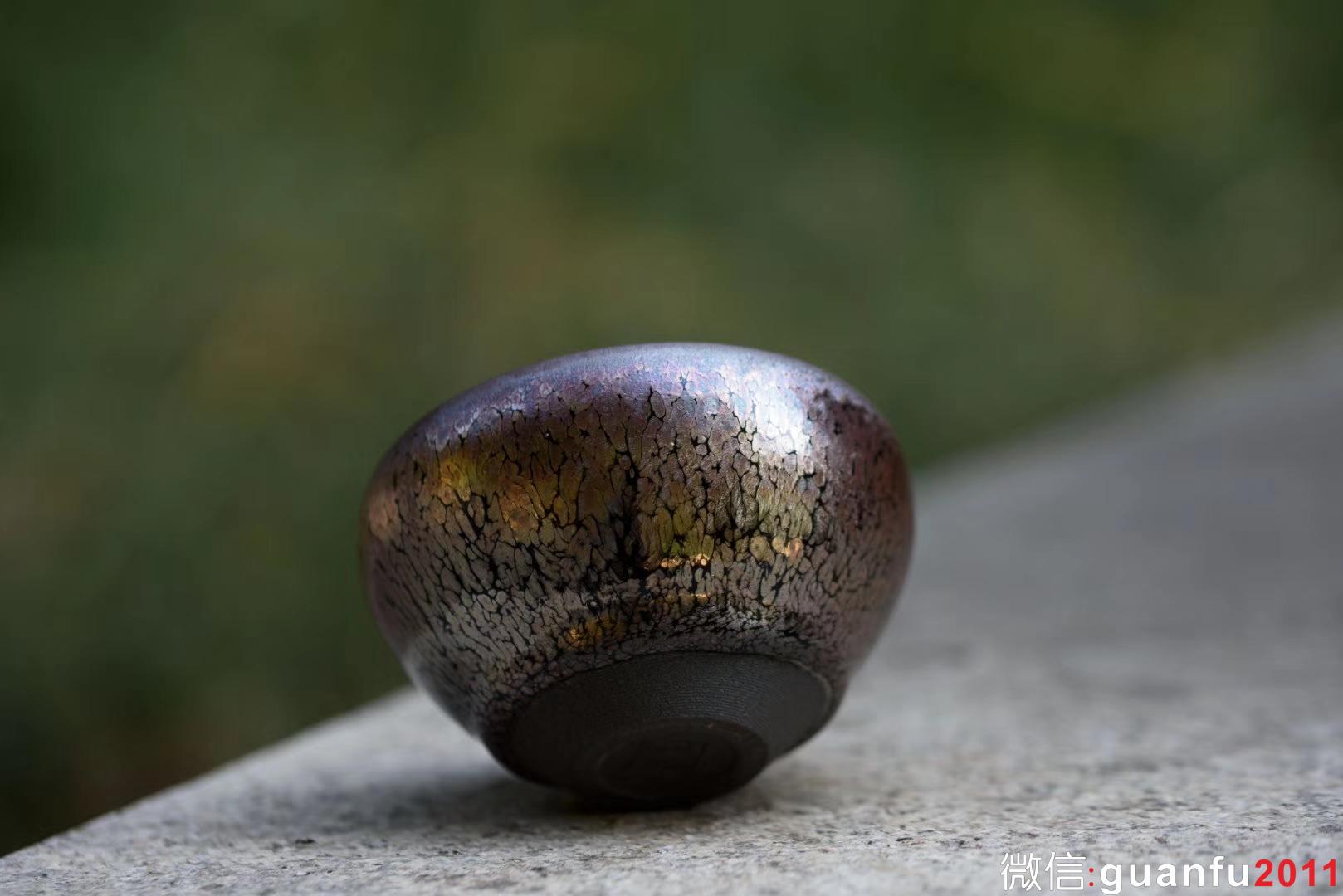 葉新奴師傅  紫金茶盞 無足缽