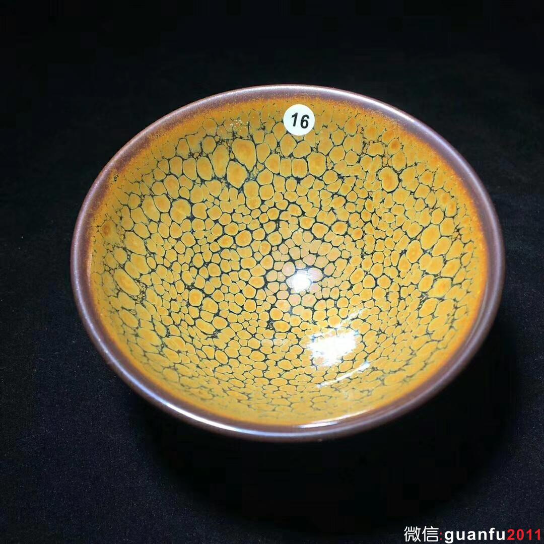 黃鷓鴣斑：省級大師～孫福昆師傅作品！ 口徑9.3高5.2