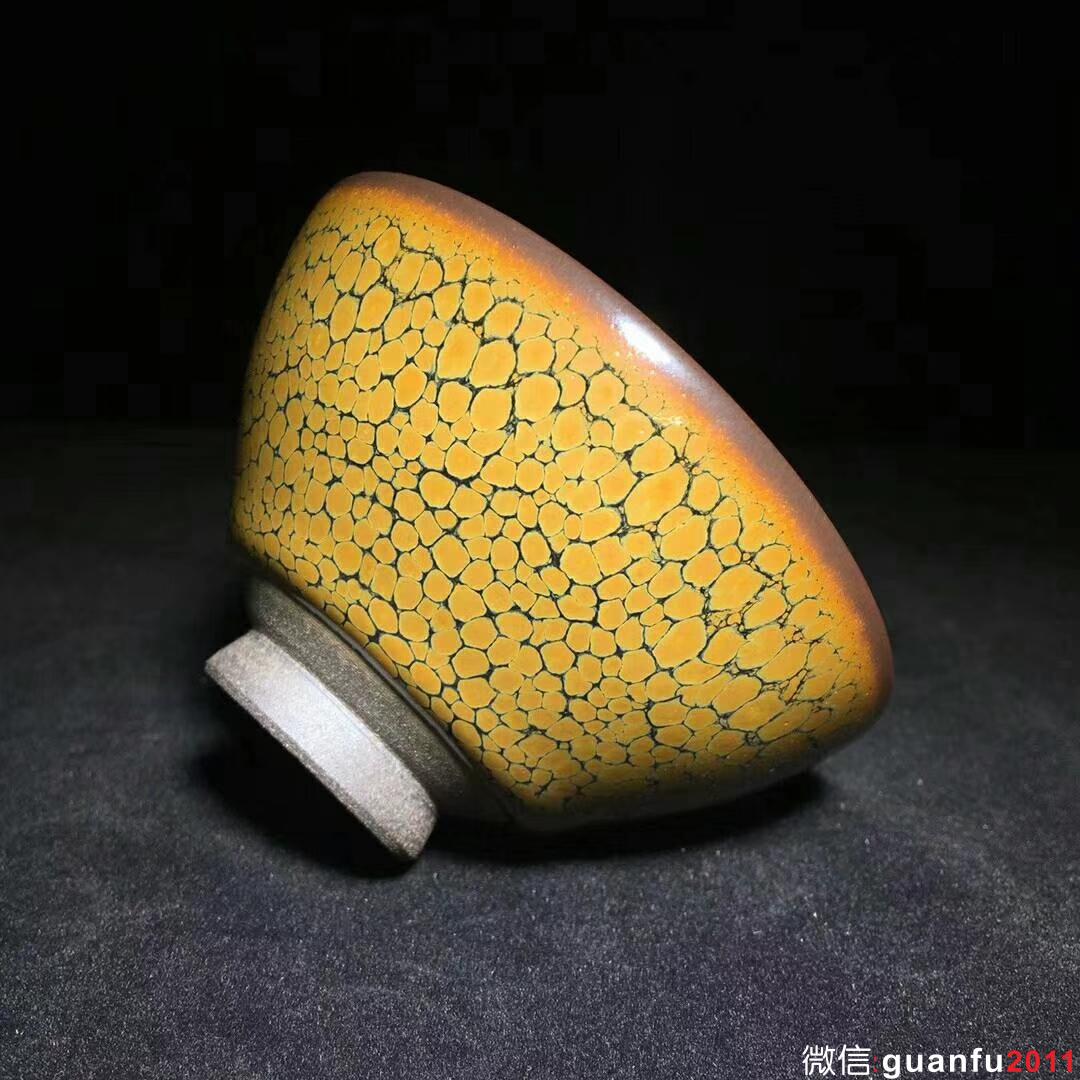 黃鷓鴣斑：省級大師～孫福昆師傅作品！ 口徑9.3高5.2