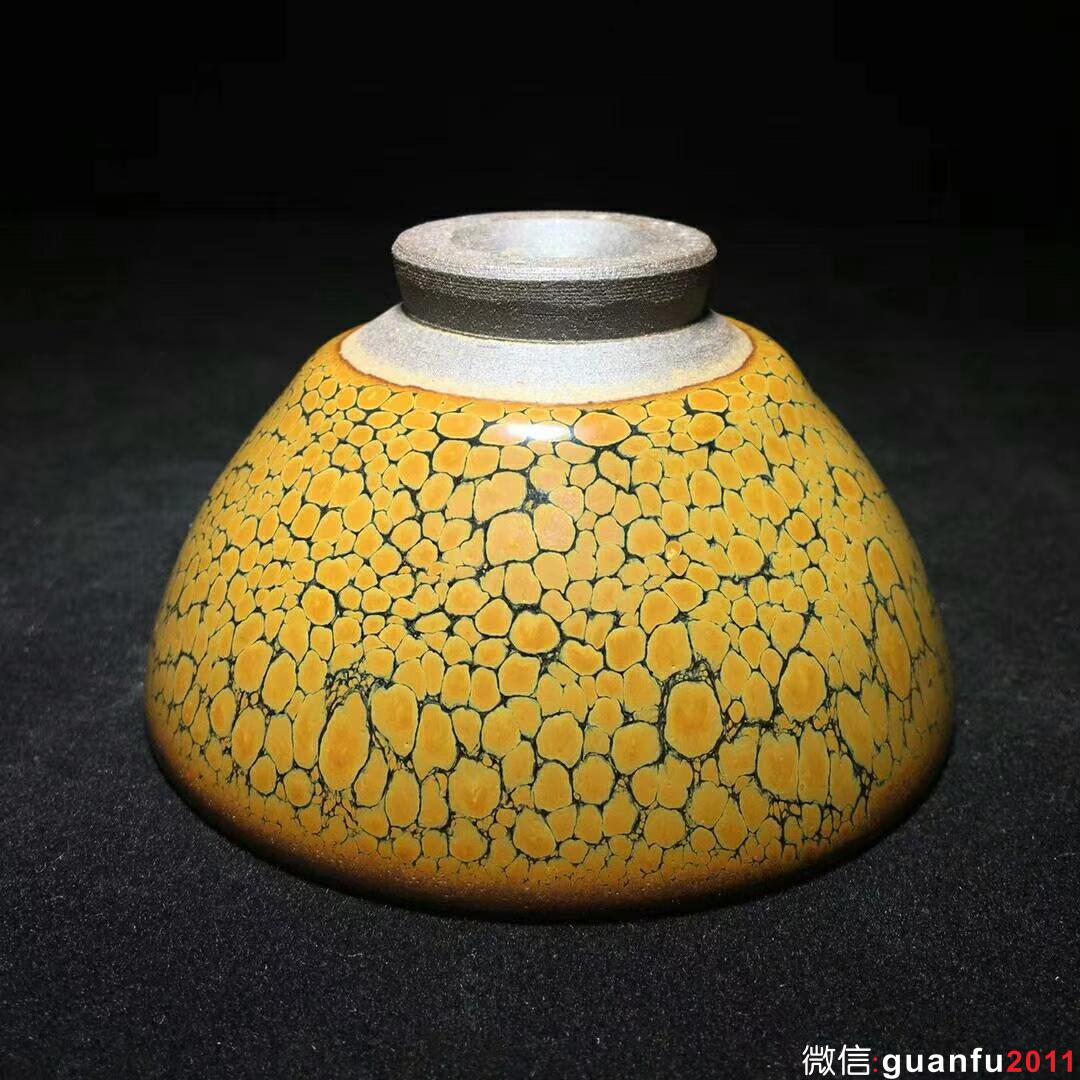 黃鷓鴣斑：省級大師～孫福昆師傅作品！ 口徑9.3高5.2