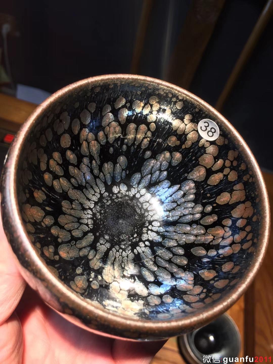 黎躍龍老師 手制作品 冬雨 缽型盞  尺寸9.5/5.8