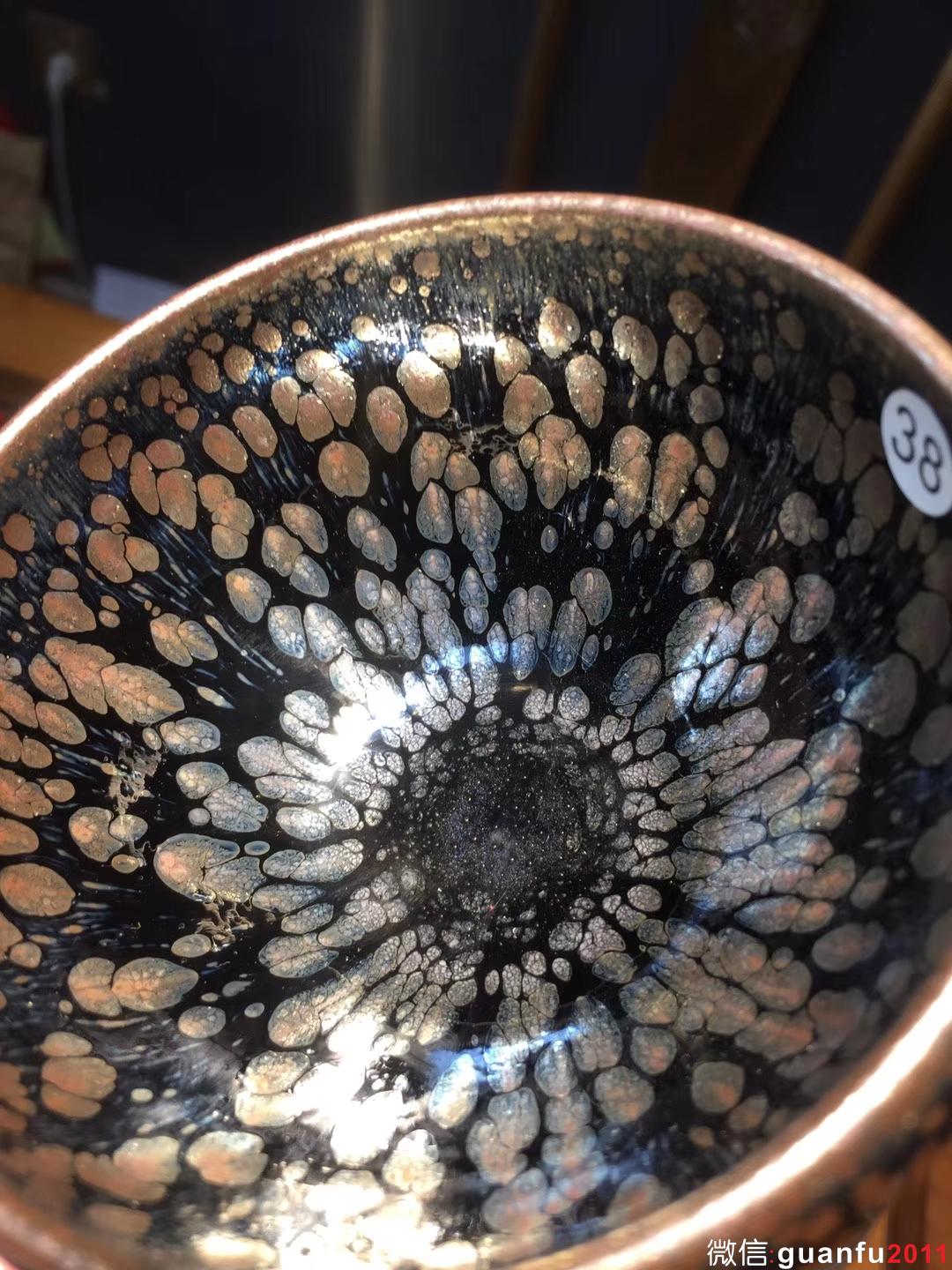 黎躍龍老師 手制作品 冬雨 缽型盞  尺寸9.5/5.8