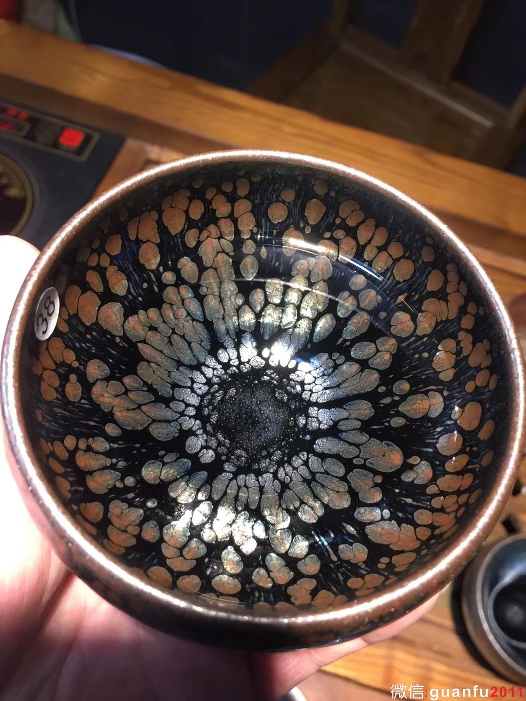 黎躍龍老師 手制作品 冬雨 缽型盞  尺寸9.5/5.8