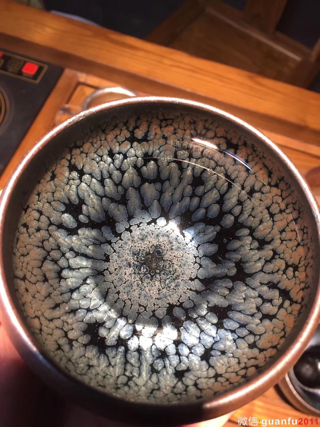 黎躍龍老師 手制作品 冬雨 缽型盞  尺寸9.5/5.8