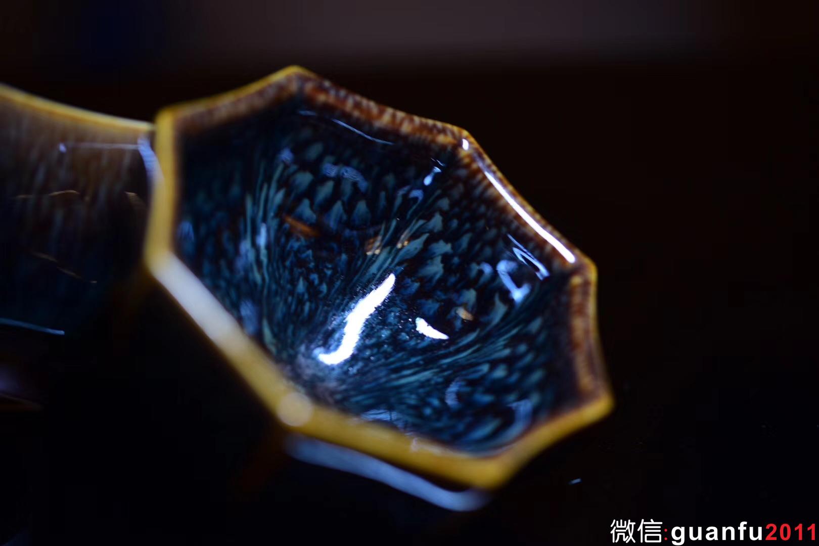 【莊子八則】星月盞 范澤鋒制 口徑:8公分高5公分