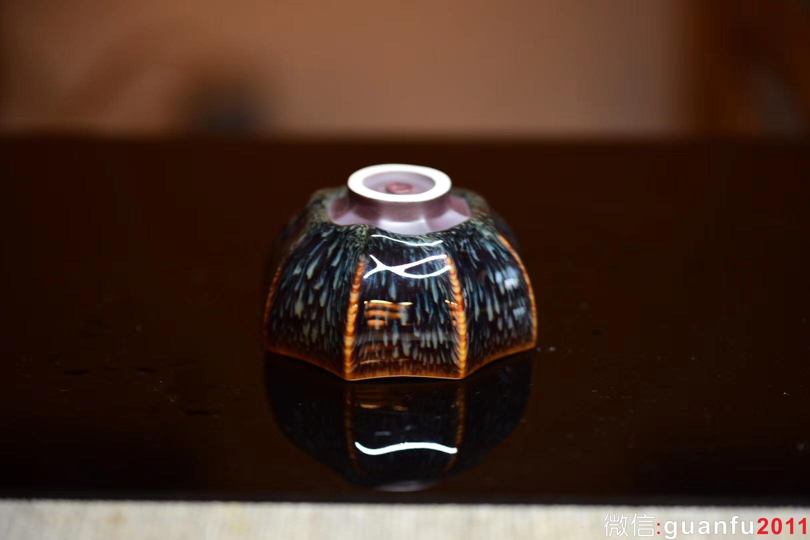 【莊子八則】星月盞 范澤鋒制 口徑:8公分高5公分