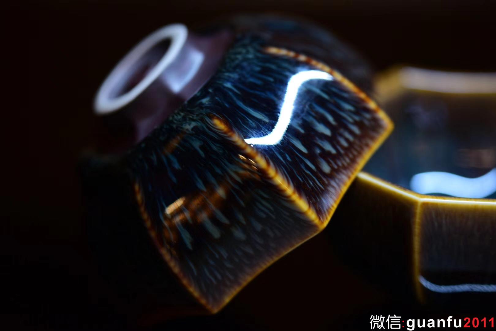 【莊子八則】星月盞 范澤鋒制 口徑:8公分高5公分