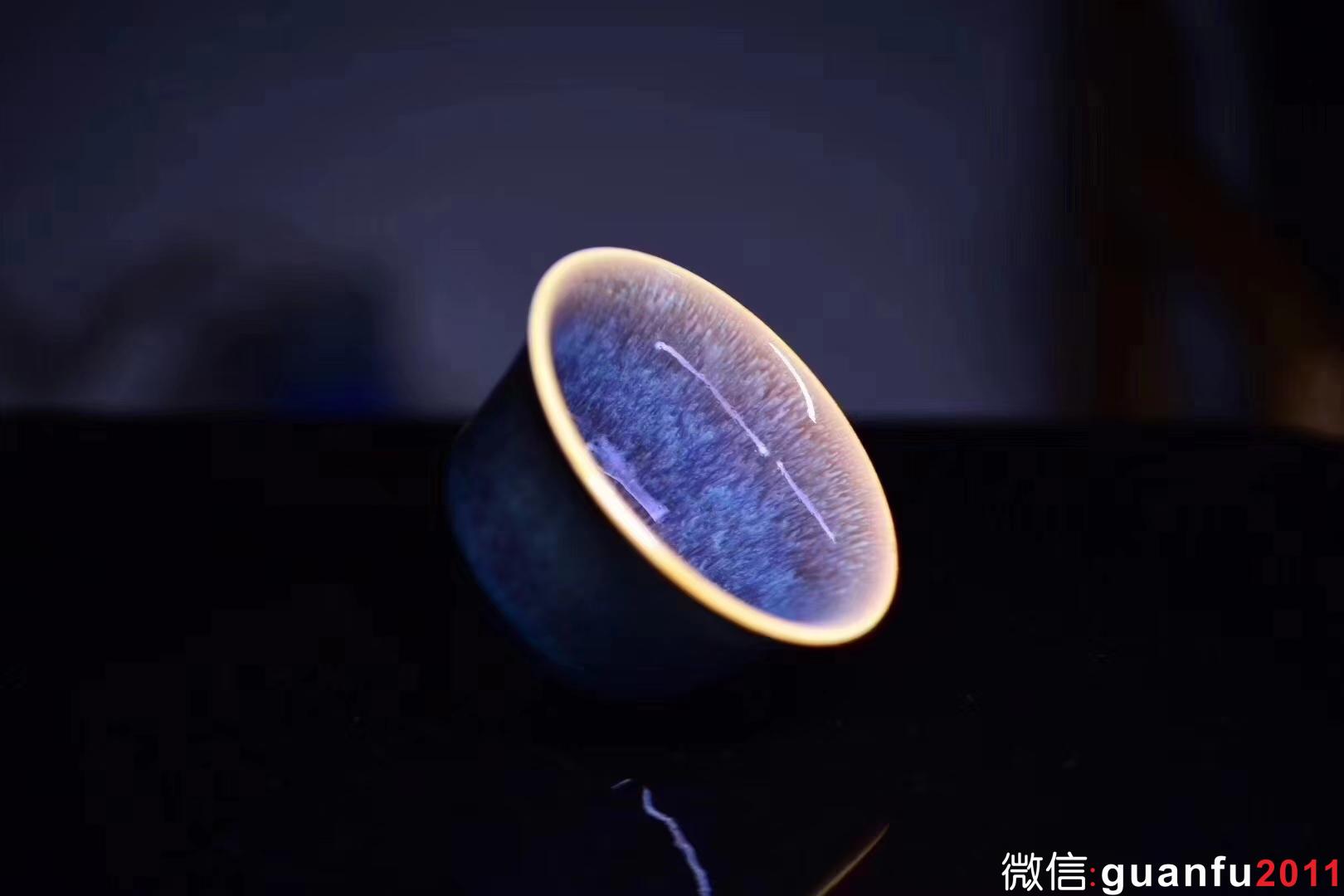 范澤鋒老師 星月盞   海之藍