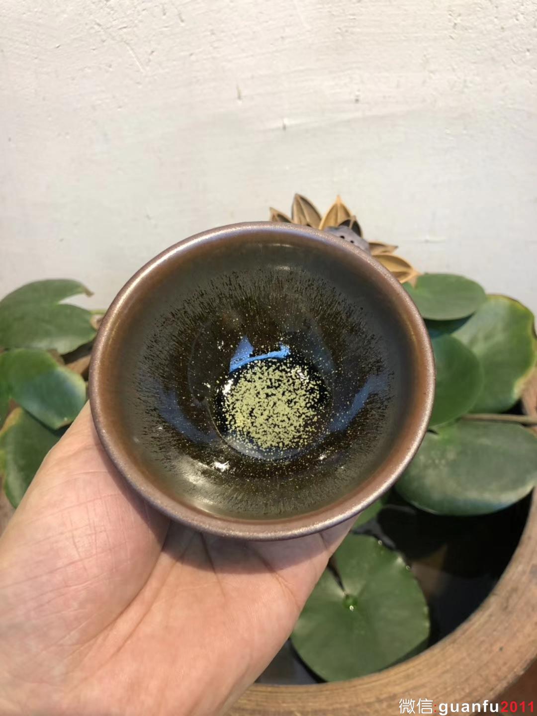 單色釉 茶綠釉 （星辰星） 龍窯柴燒 李盞 李遠(yuǎn)興柴燒 束口