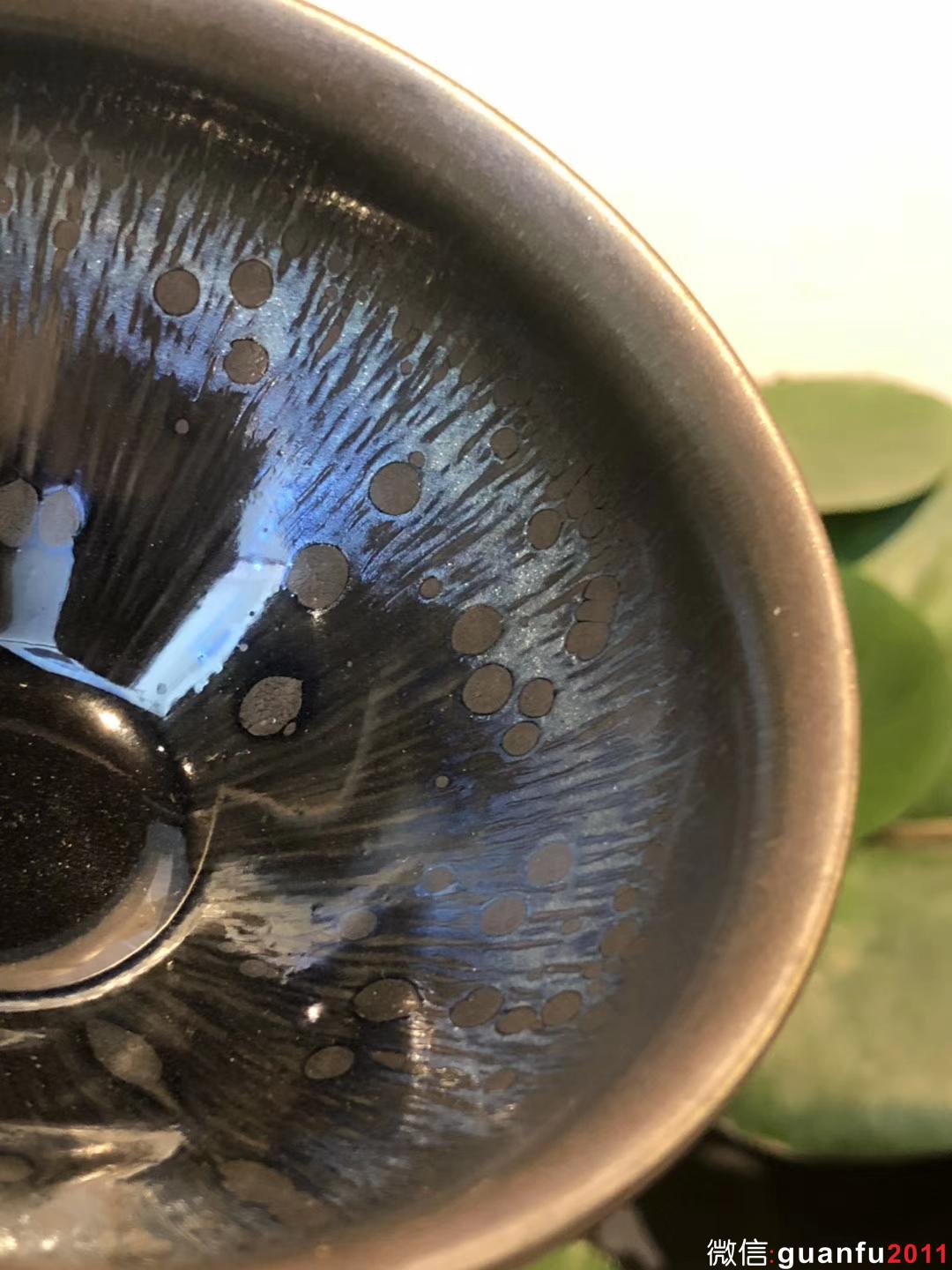 吳立主老師 曜變 束口 口徑：9高：6