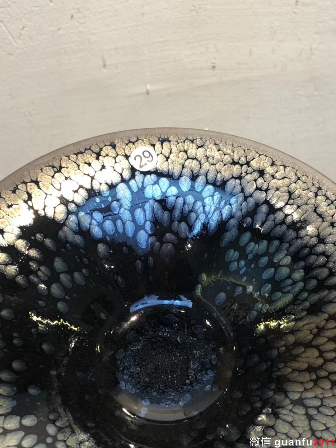 李昌海老師作品 大器 鷓鴣斑  斗笠型 口徑：15.5高：6