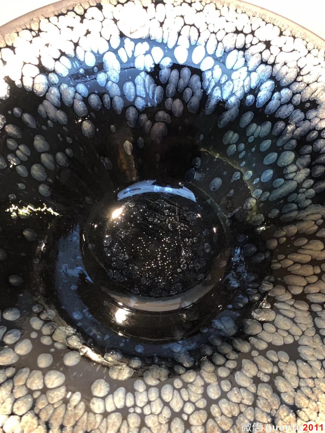 李昌海老師作品 大器 鷓鴣斑  斗笠型 口徑：15.5高：6