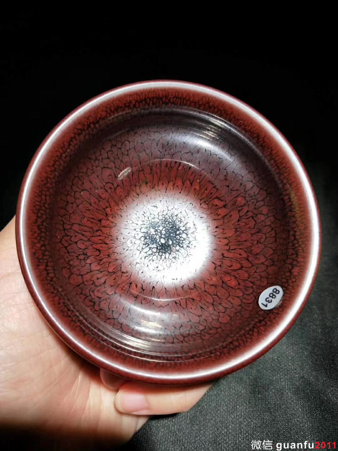 建盞終身成就獎獲得者【陳大鵬】 束口紅鷓鴣  8.5*4.5