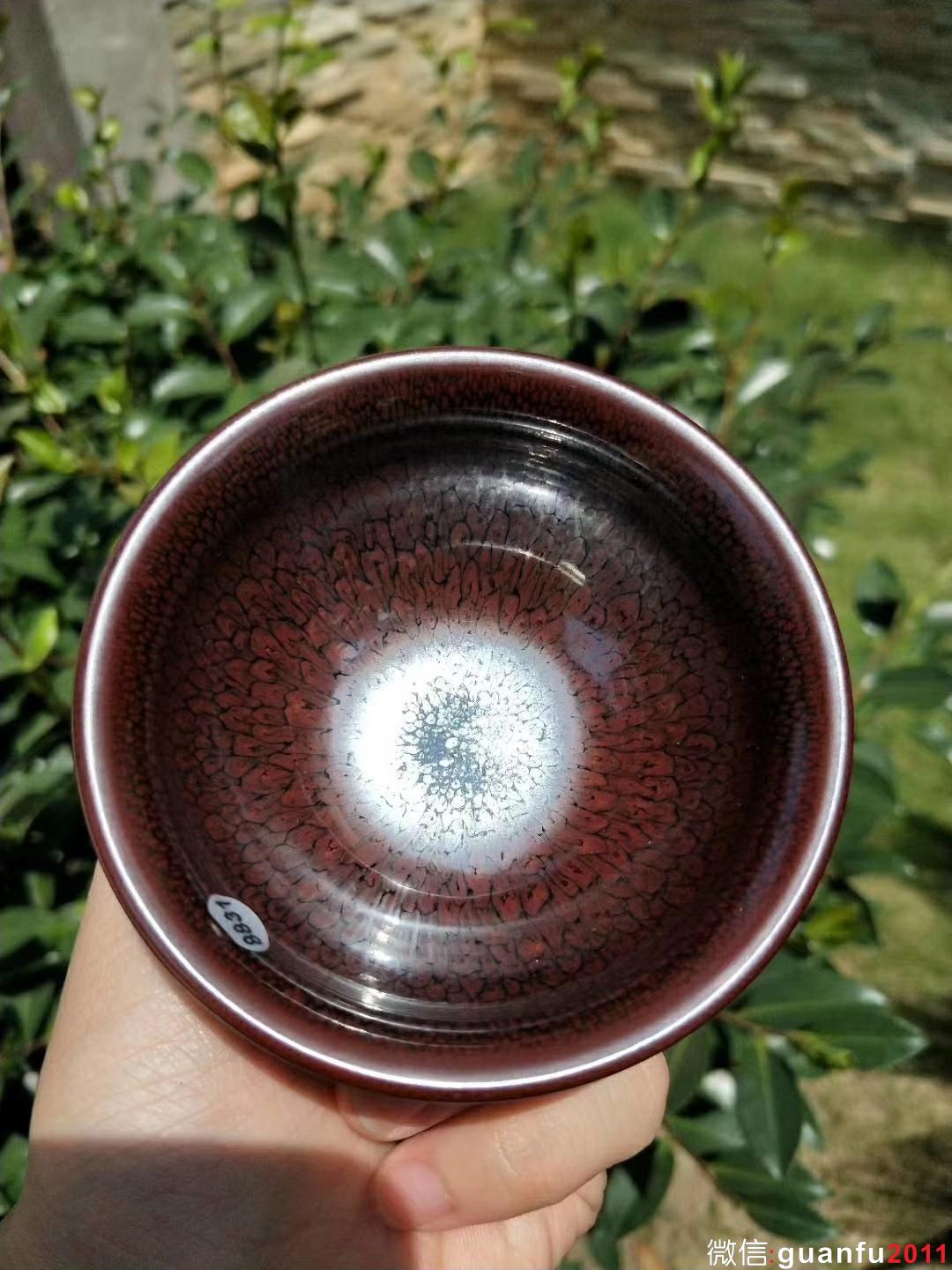 建盞終身成就獎獲得者【陳大鵬】 束口紅鷓鴣  8.5*4.5